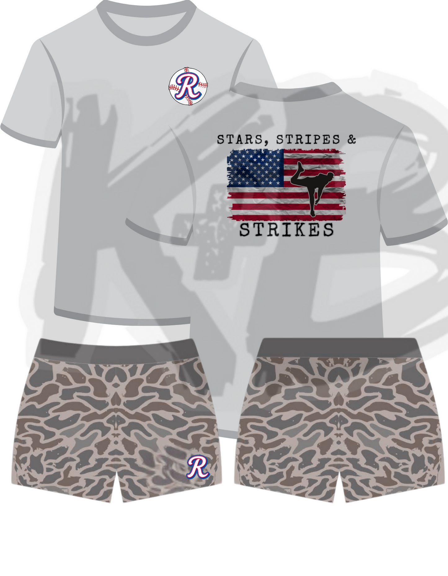 CR Set stars stripes & strikes