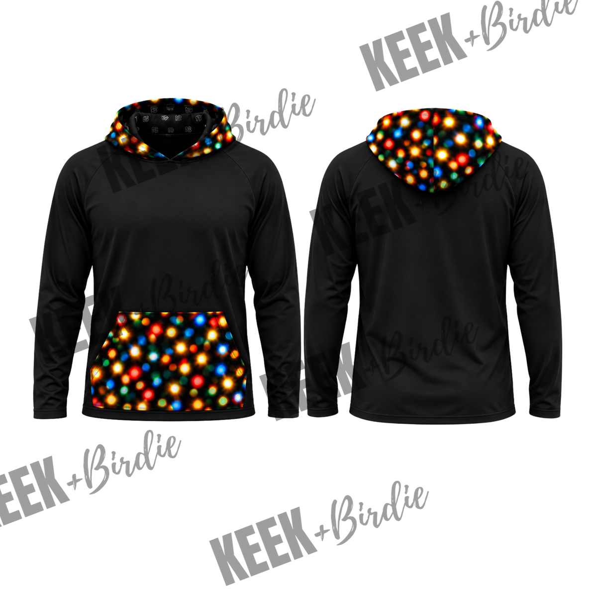 KB LS hooded pullover lights