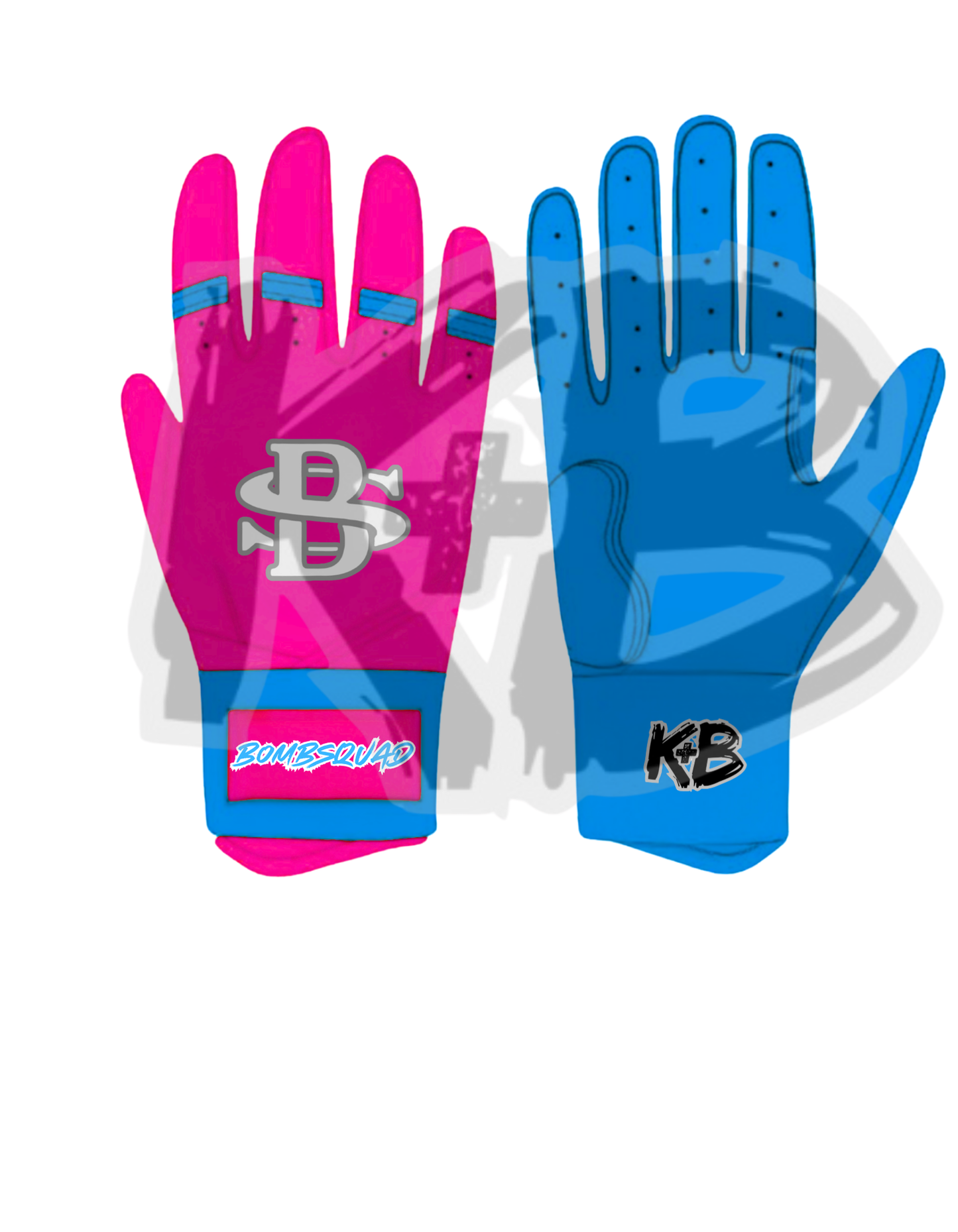 BS Custom Batting Gloves 1