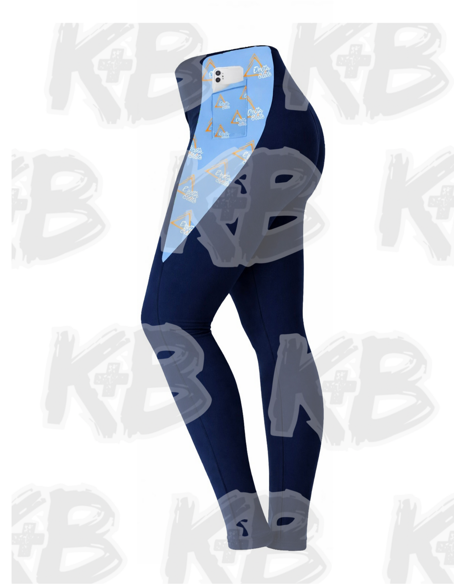 DE leggings navy/cola blue