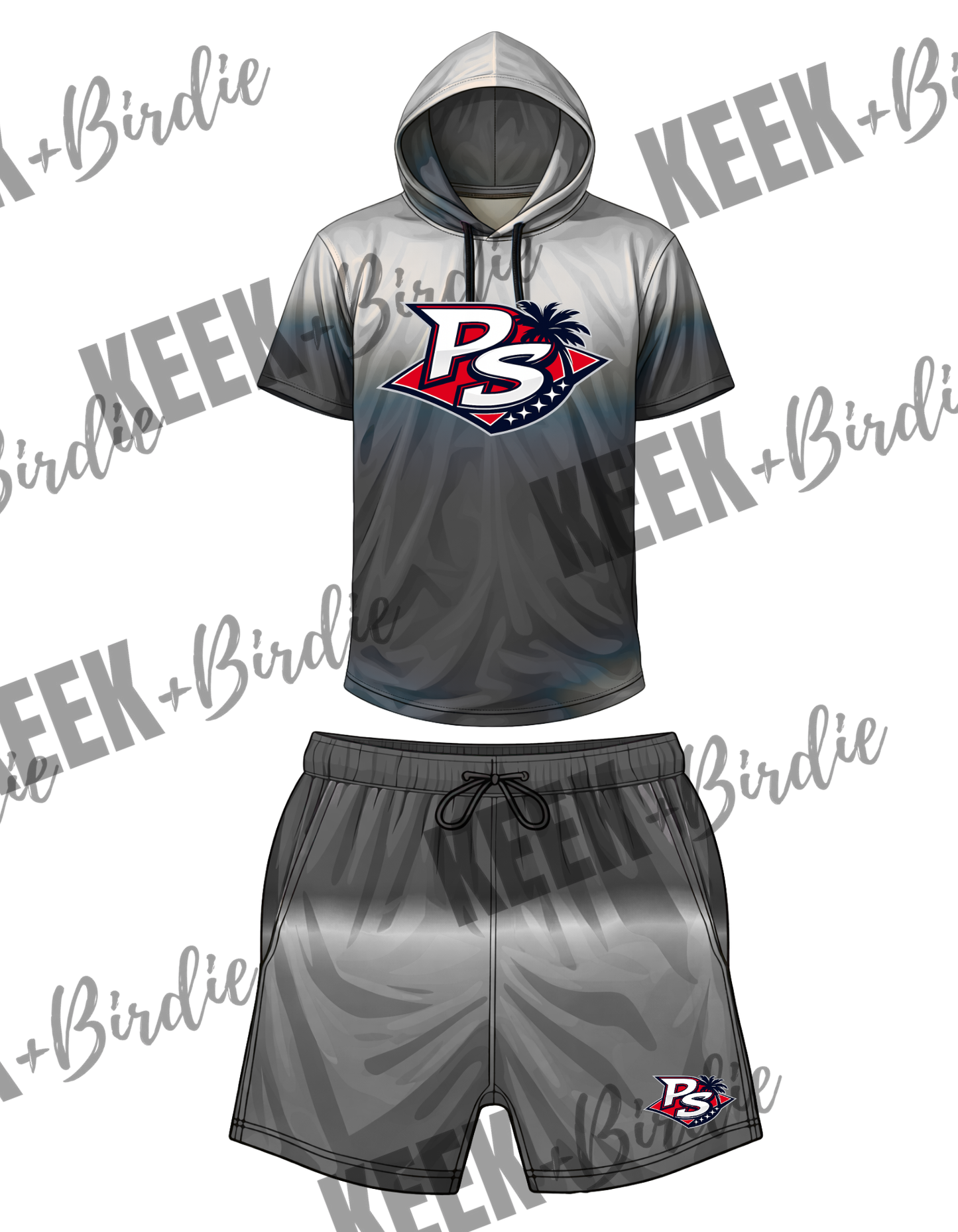 PS set ombré grey