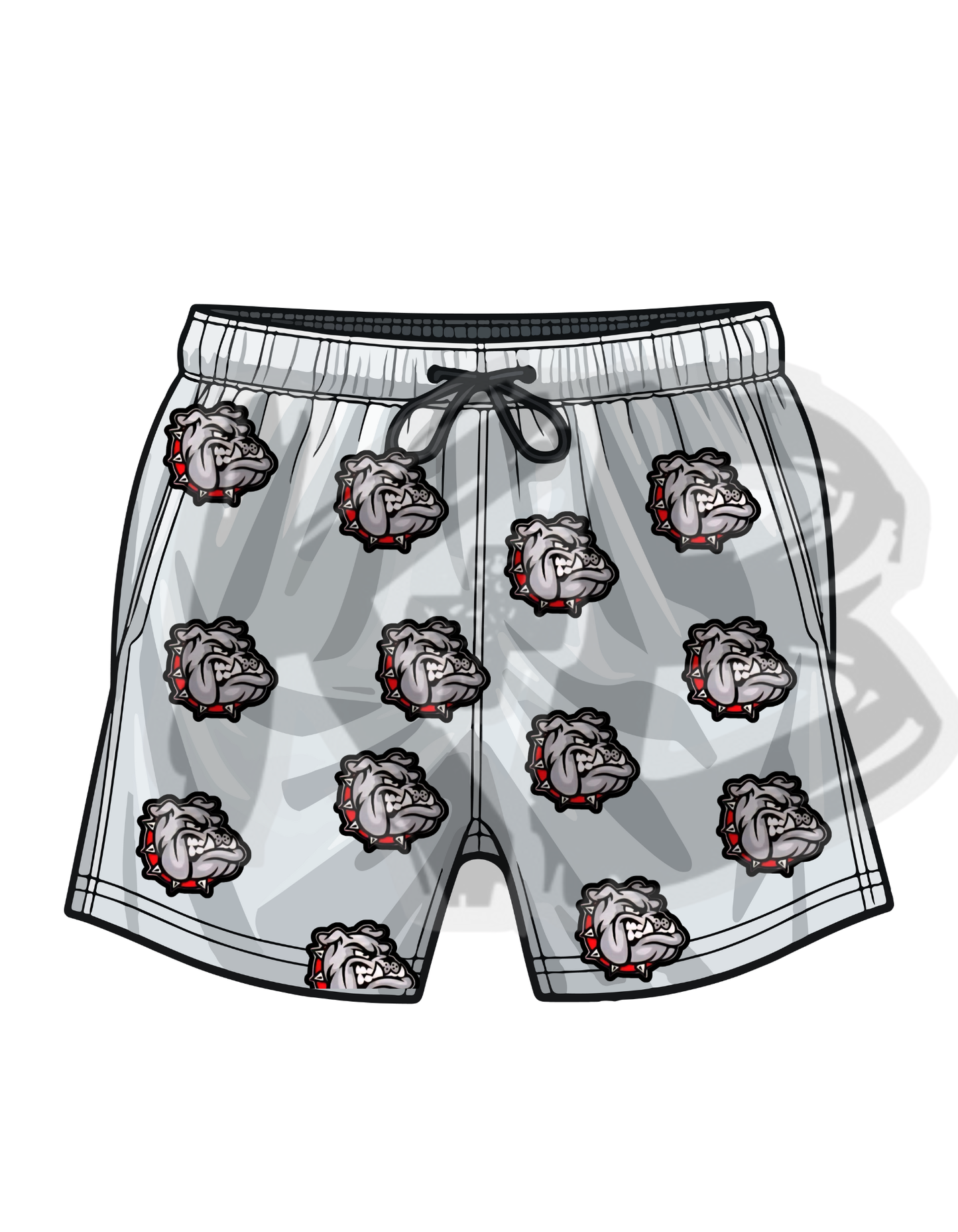 WA shorts scatter logo