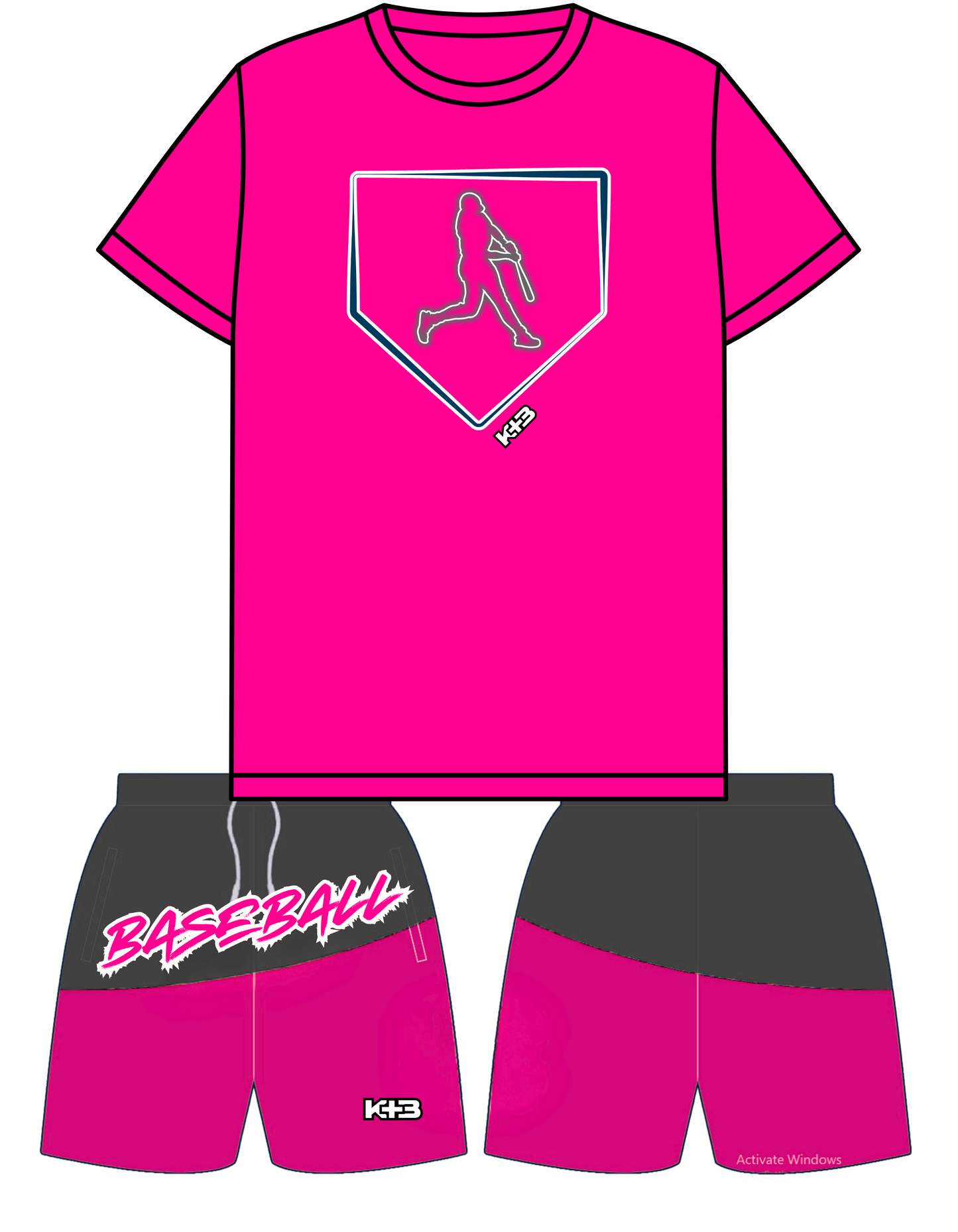 Baseball Batter/Plate Sets