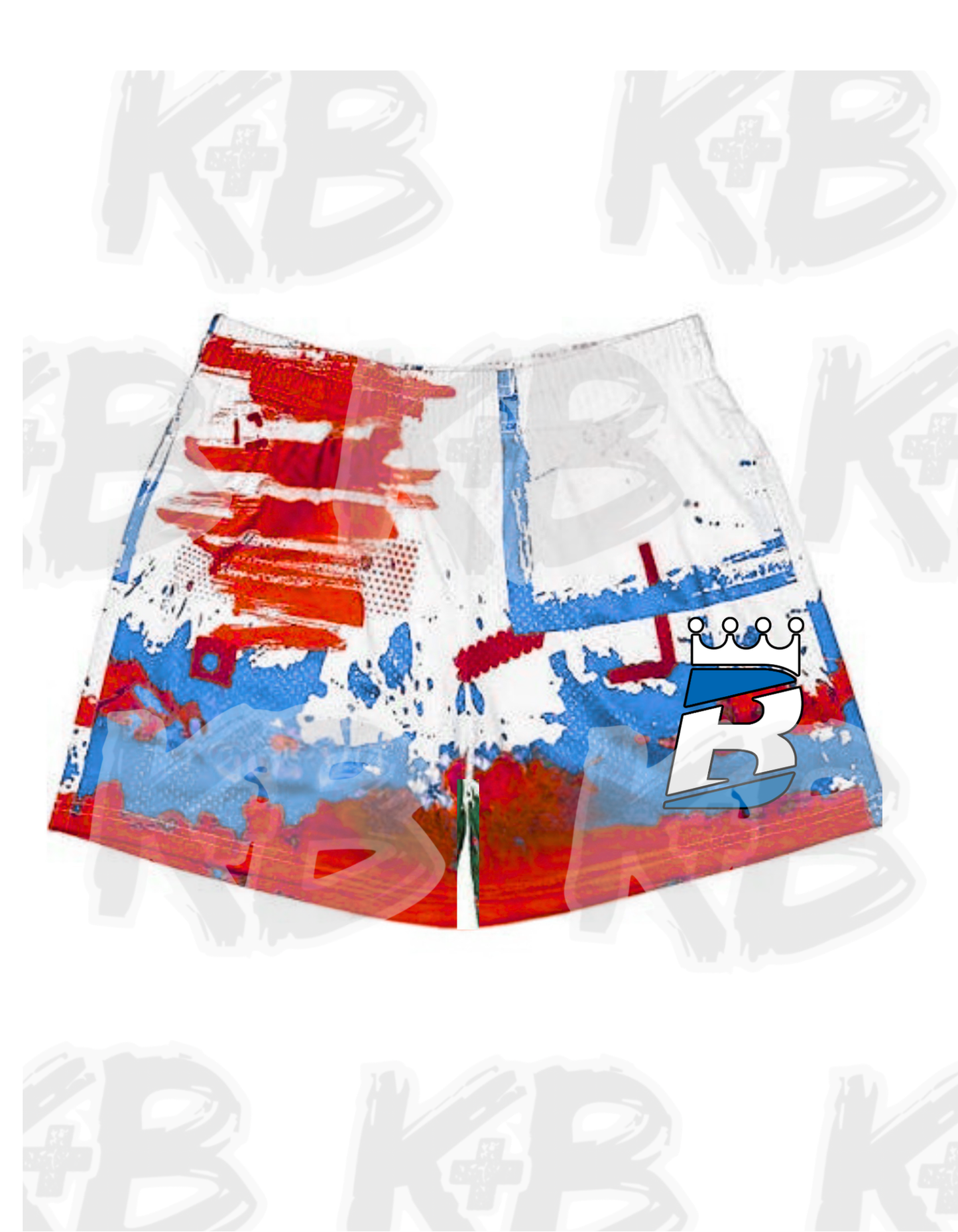 BKR shorts graffiti