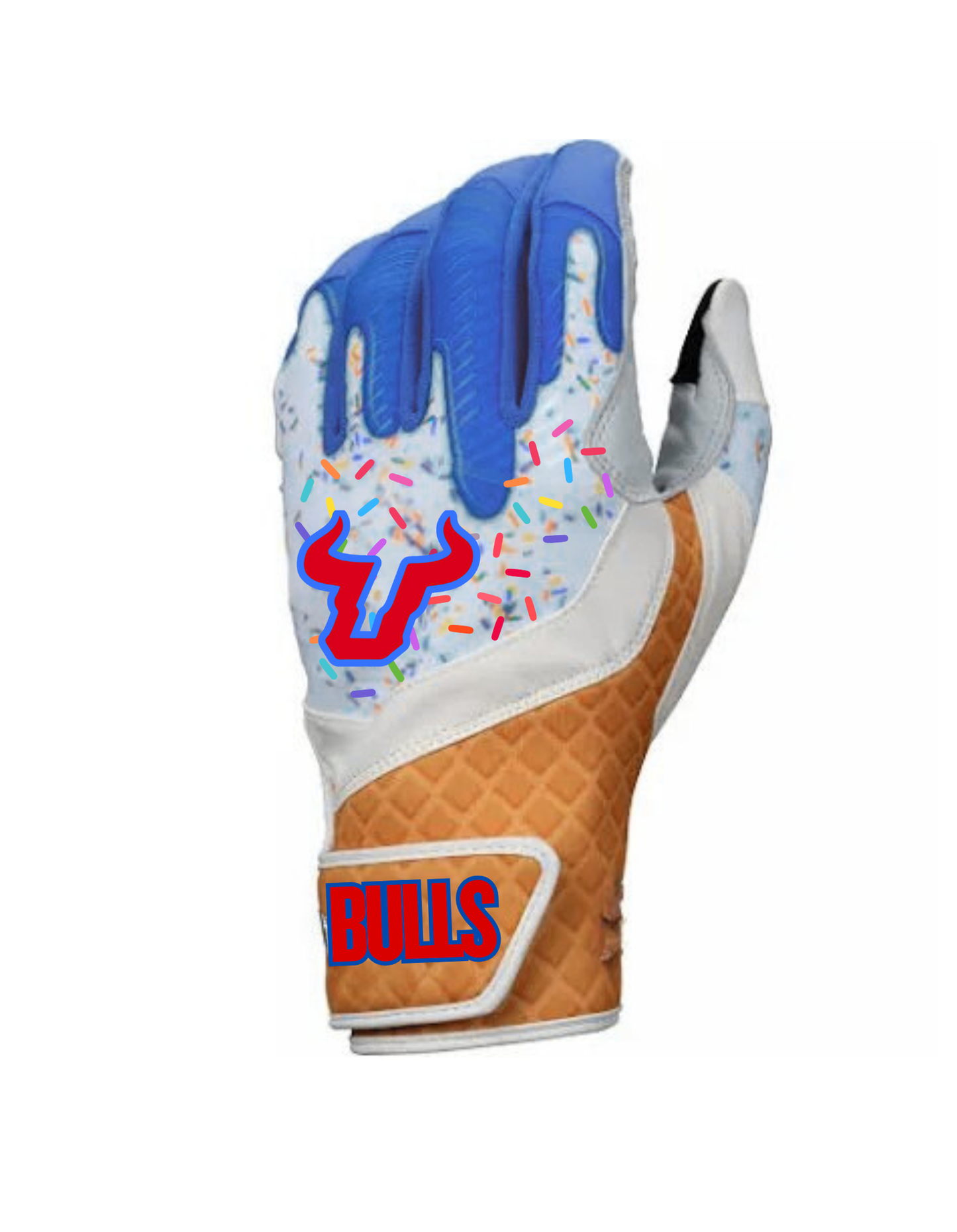 Bulls Ice Cream Batting Gloves
