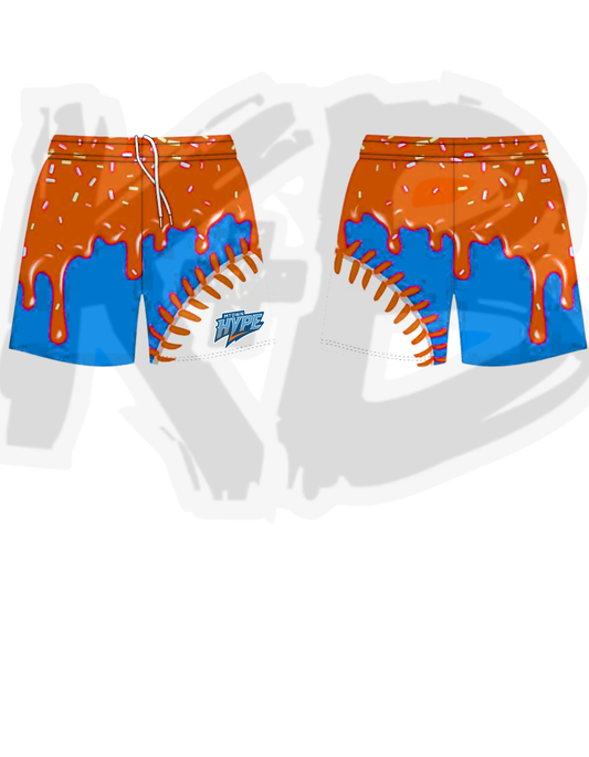 Hype Shorts drippy seams