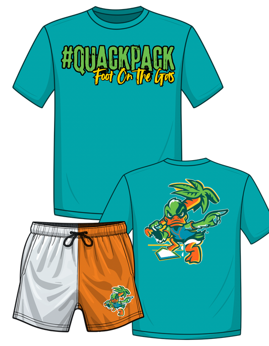 Ducks Quack Pack+DuckPalmbat/Orange+White Palmbat Set