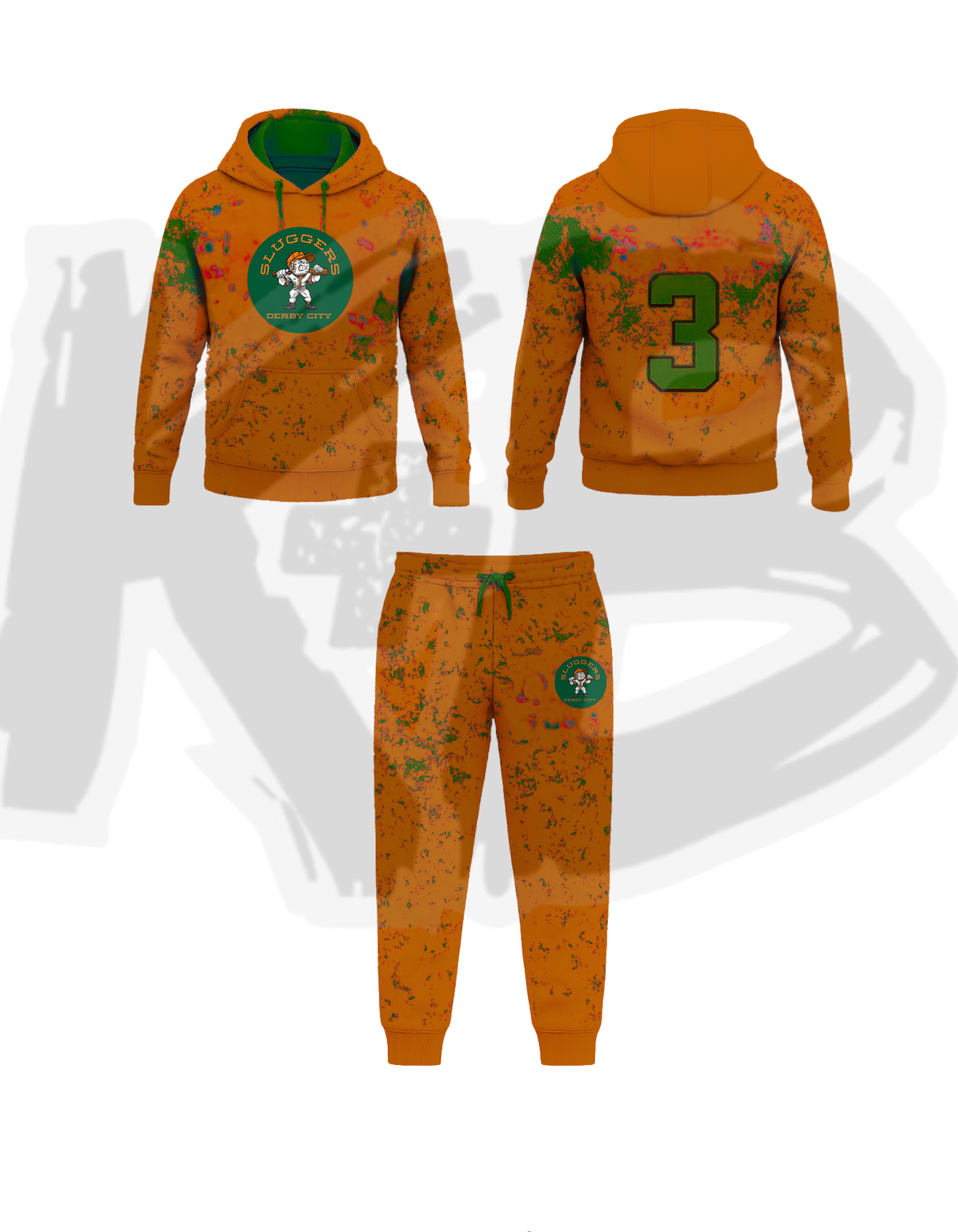 DC hoodie/jogger set 3