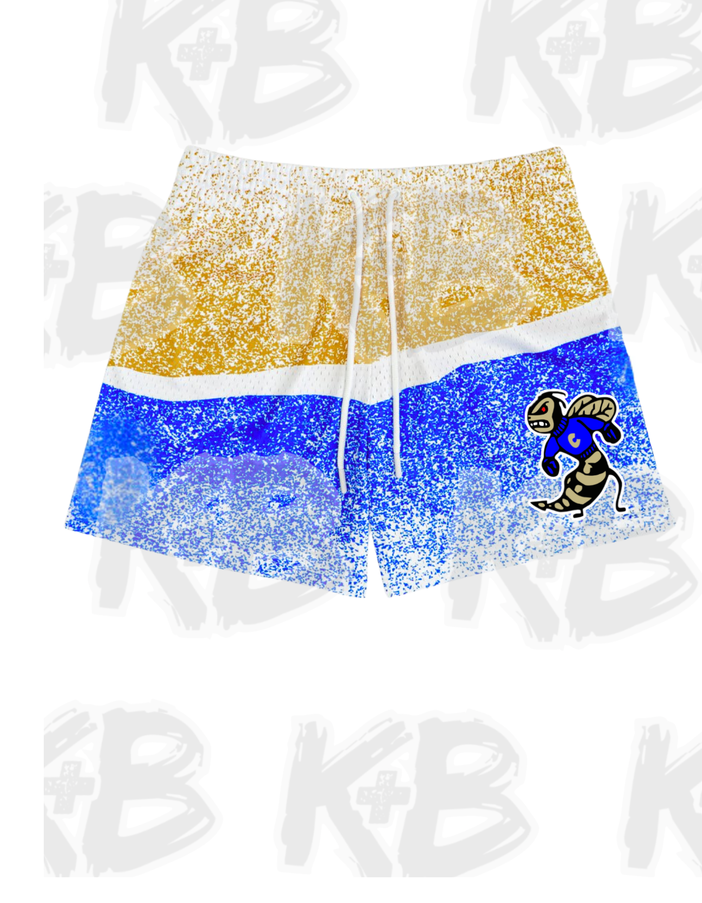 CY shorts spray paint