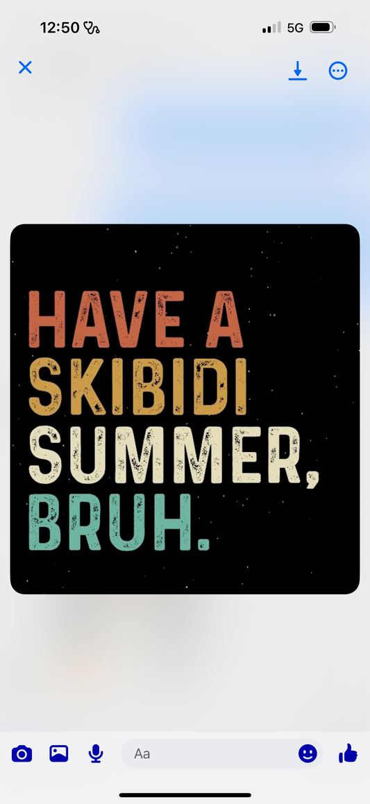 Have a Skibidi Summer Bruh