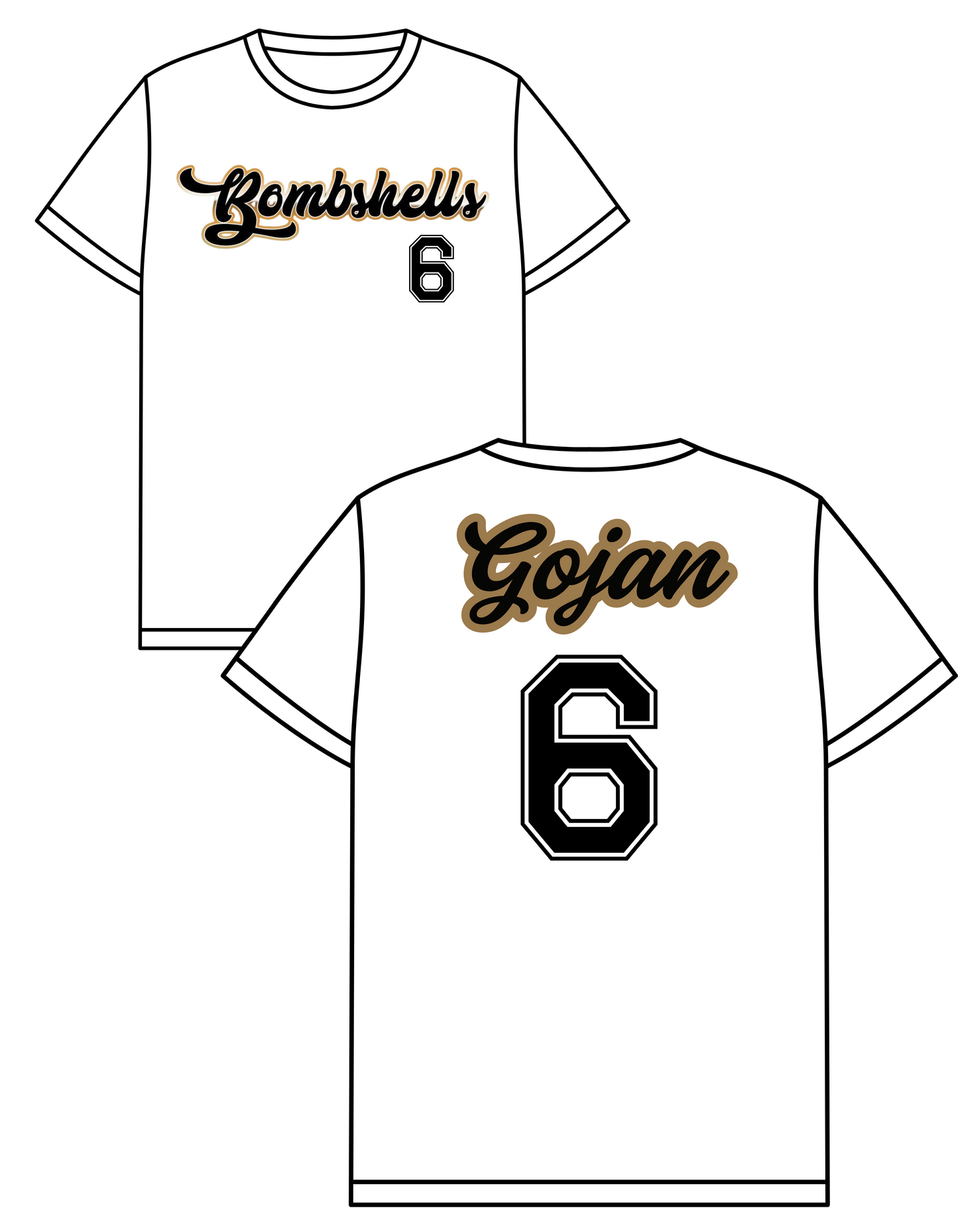 Bombshells(Front/Back) Player&#