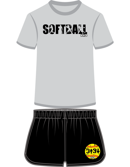 K+B- Softball/3U3D Set