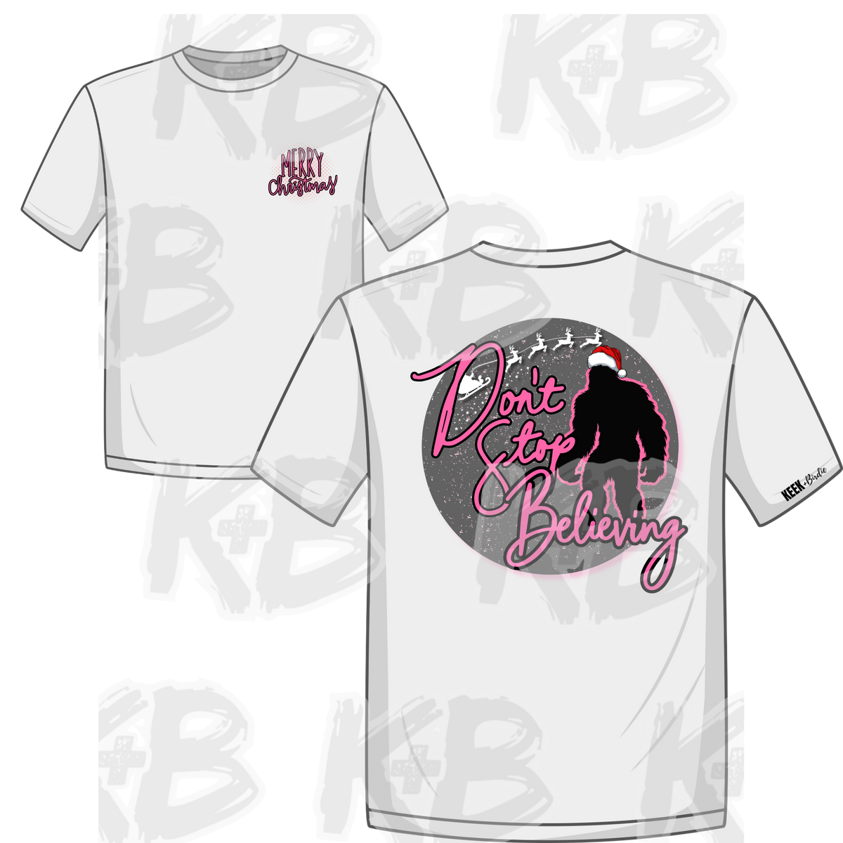 KB shirt- don't stop believing