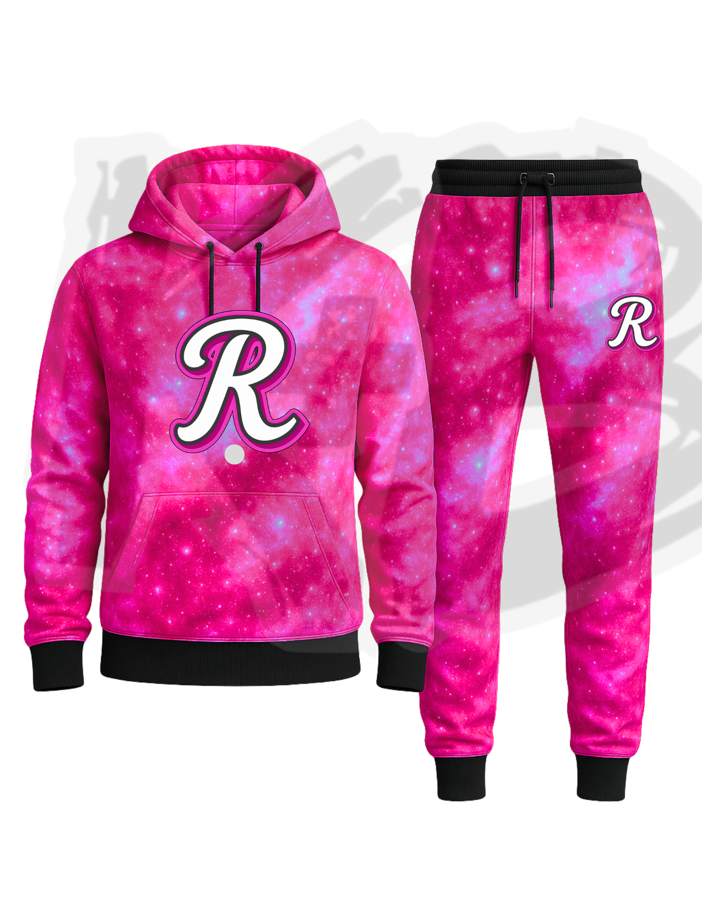 CR hoodie/jogger set pink