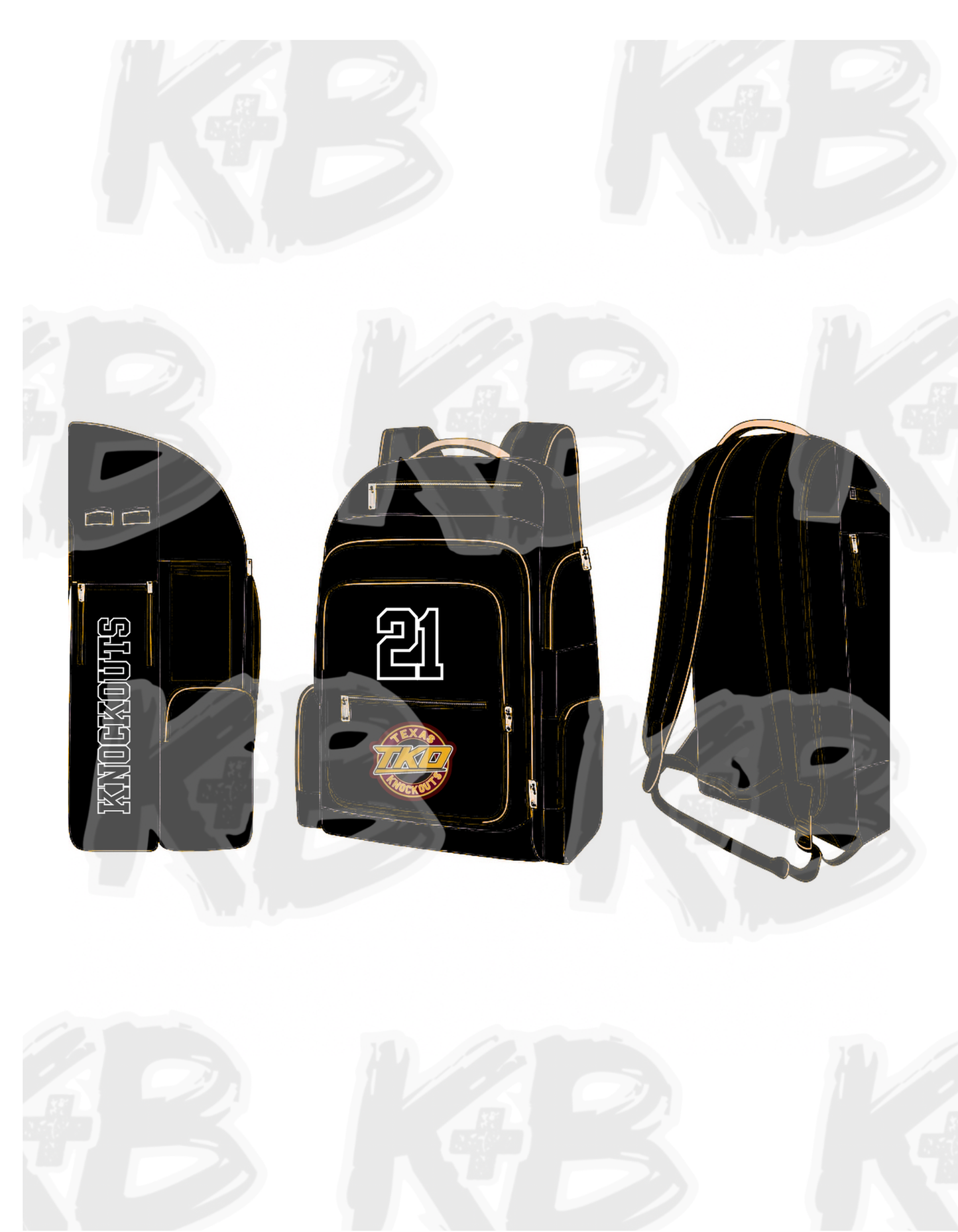 TKO bat bag bookbag