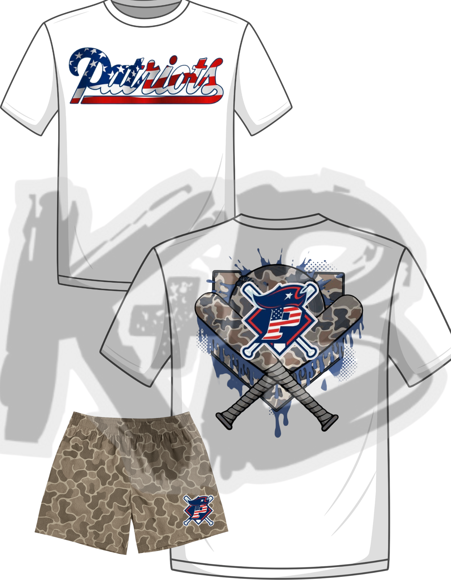 Pats Set drippy bats