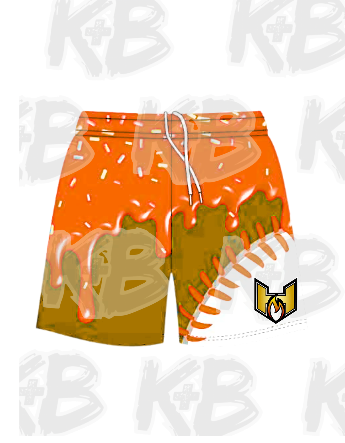 Heat Shorts drippy seams