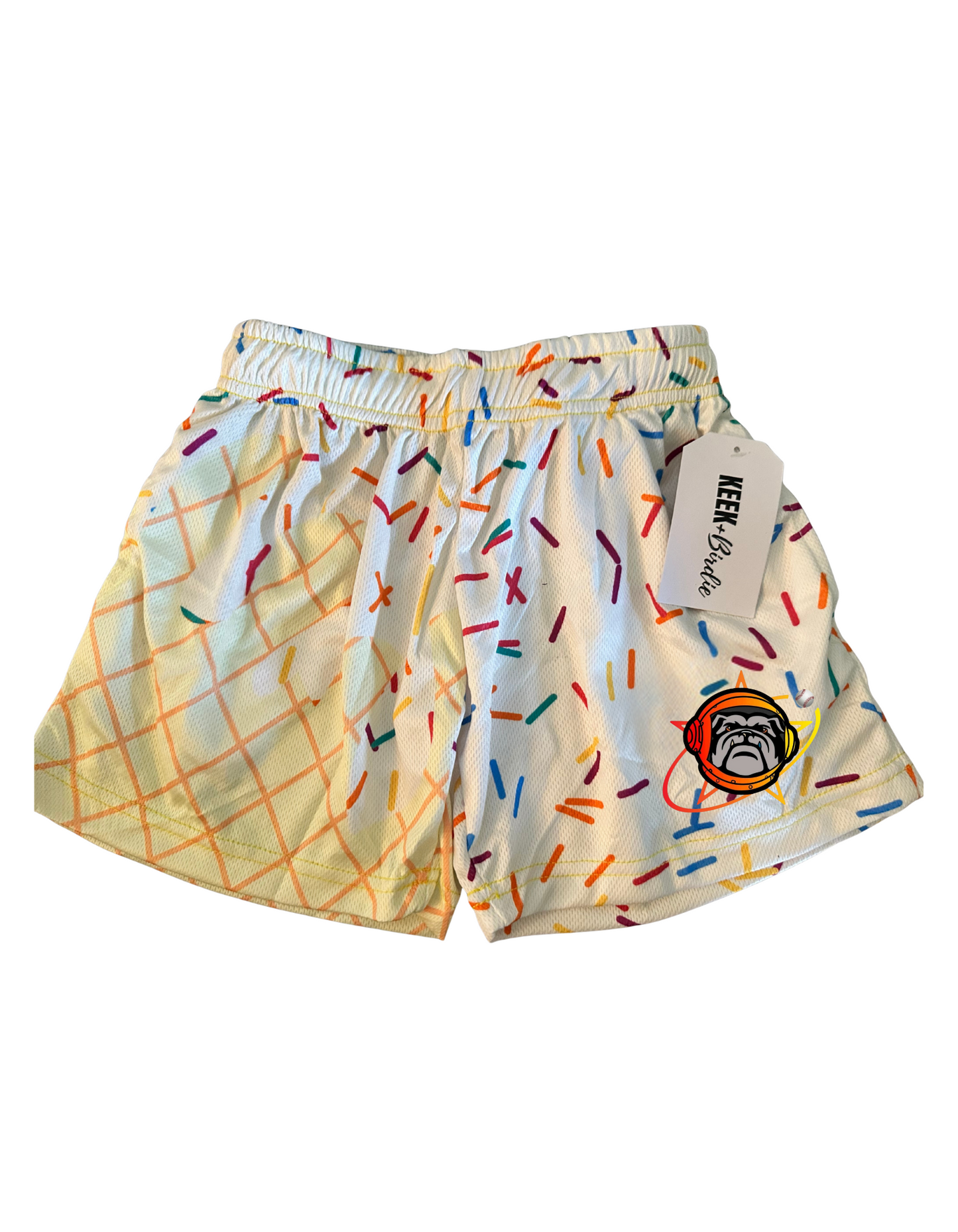 Dawgs shorts ice cream white