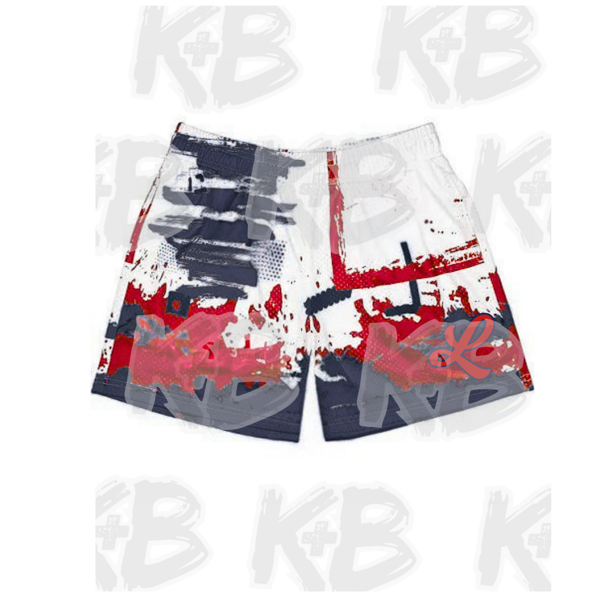 LB shorts graffiti