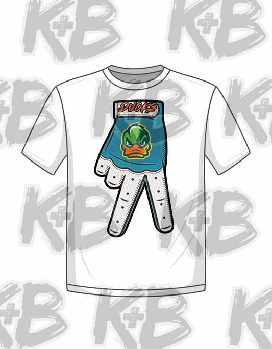 Ducks Batting Glove Tshirt