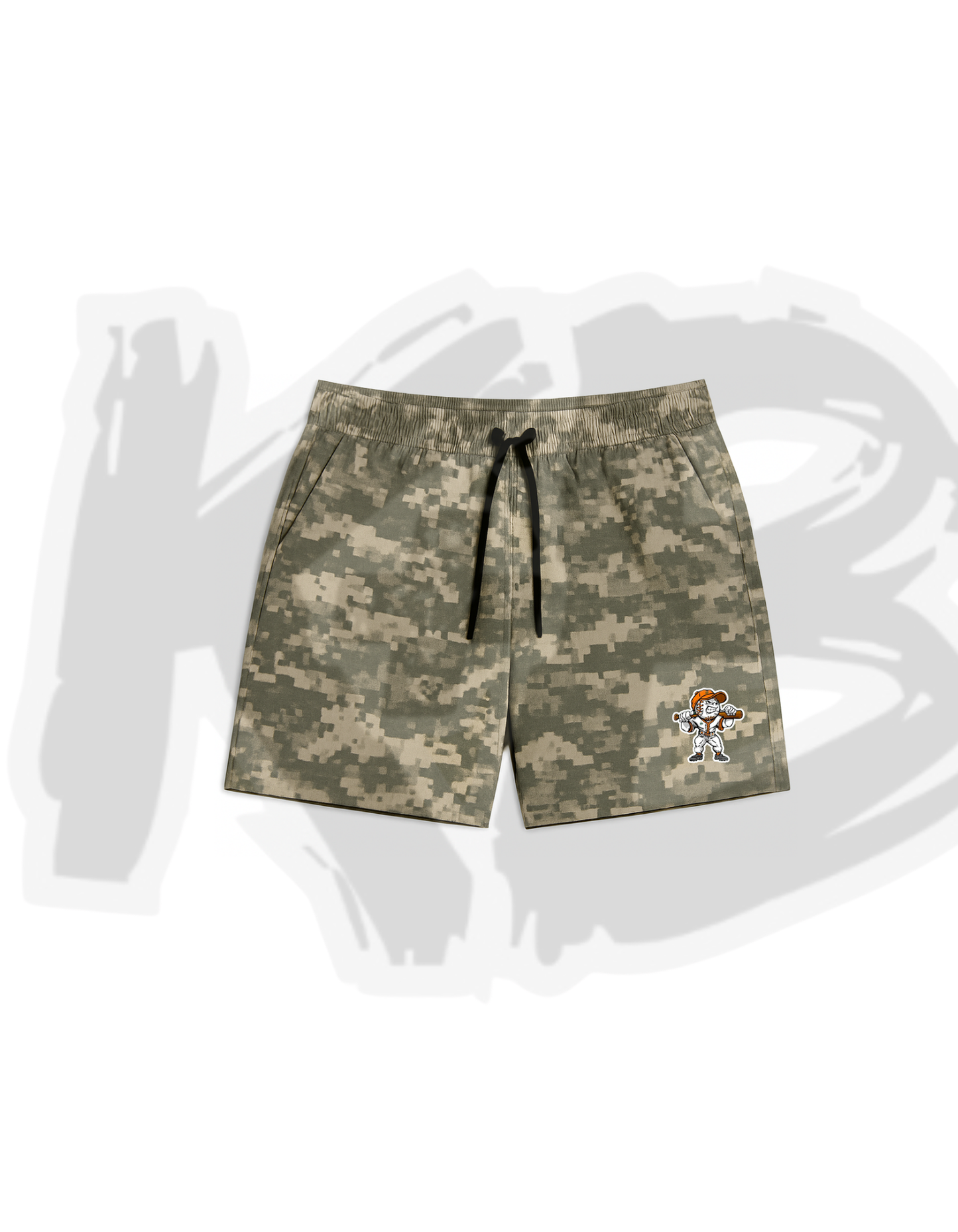 DC shorts camo