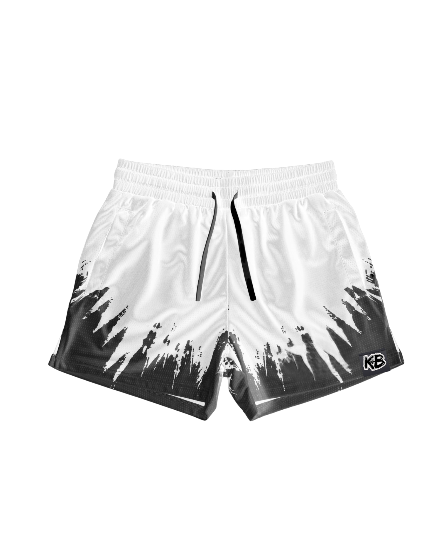 KB shorts black/white