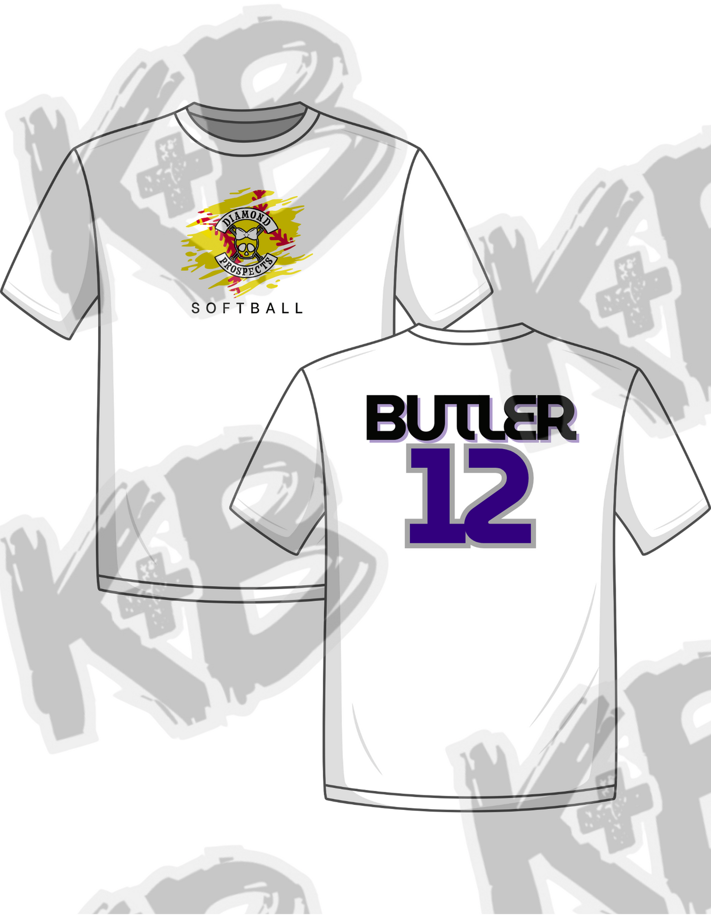 Diamond Prospects Softball Front