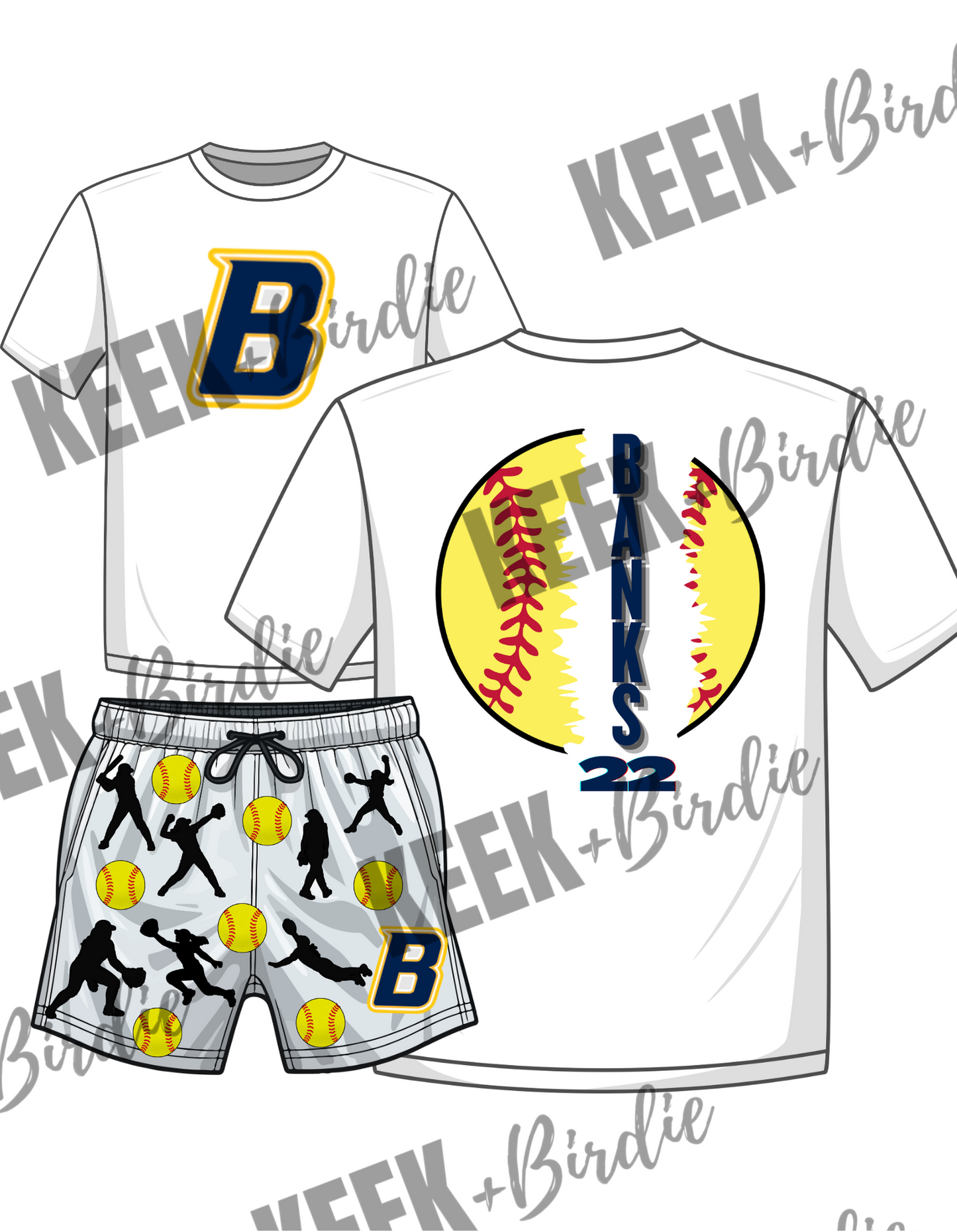 BB set softball