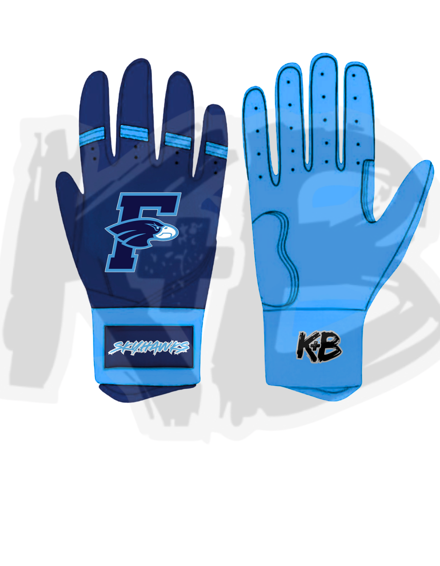 FS custom batting gloves