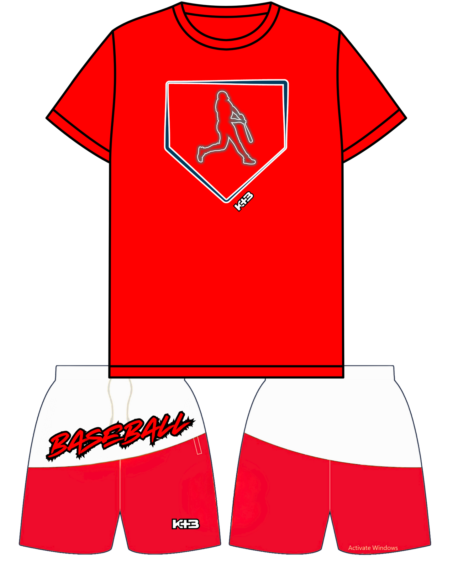 Baseball Batter/Plate Sets