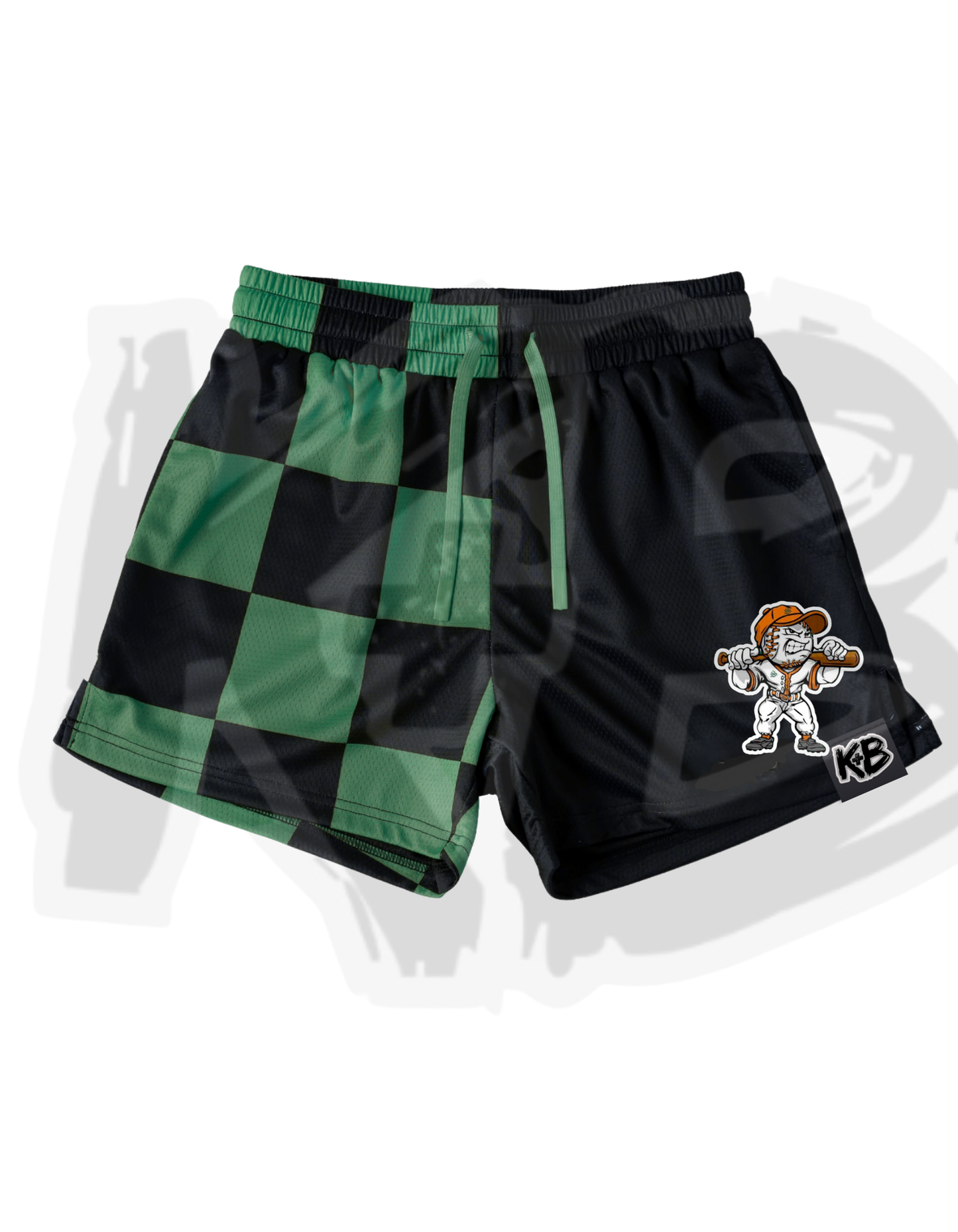 DC shorts checkered