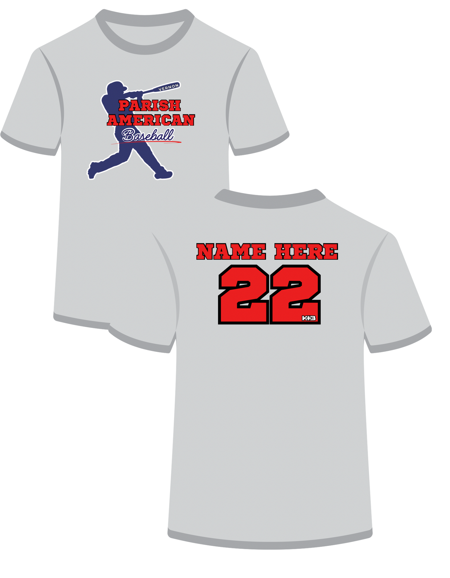 Parish American front back