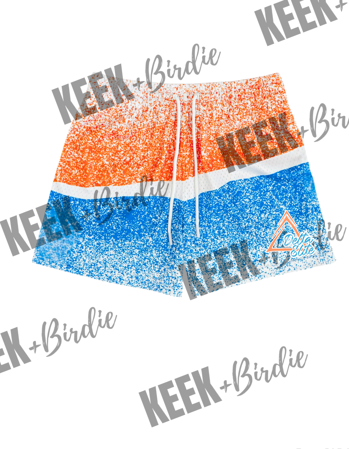 DE shorts spray paint