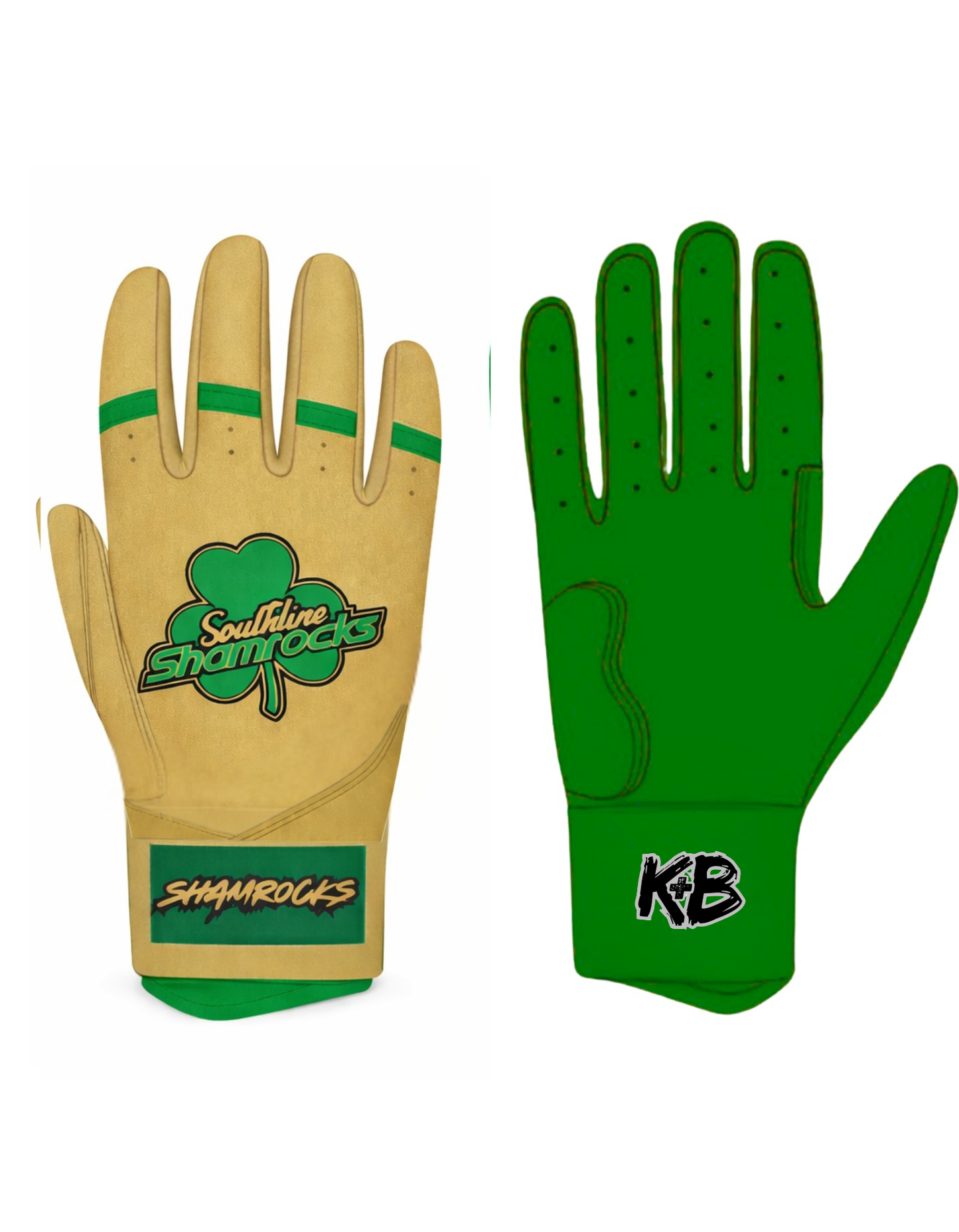 Southline Shamrocks Custom Batting Gloves