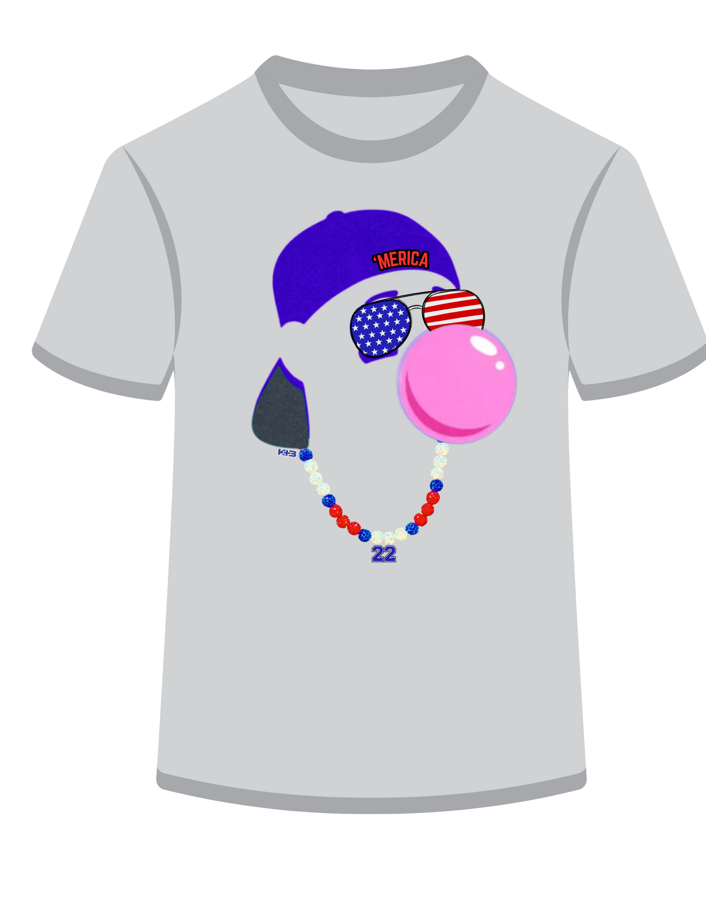 Patriotic Baseball 2