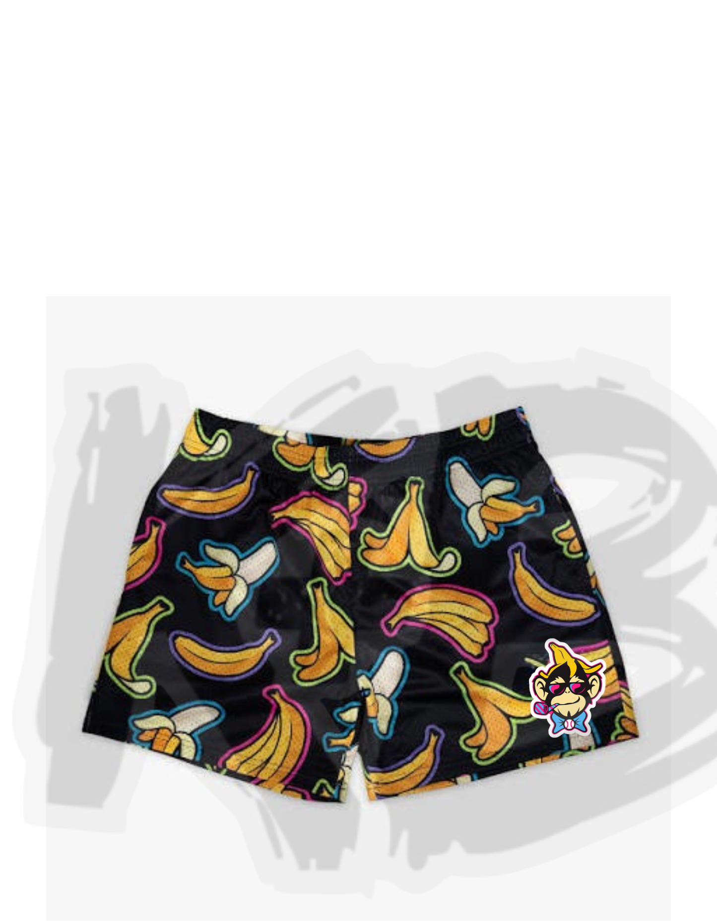 Party Animals Color Banana Shorts