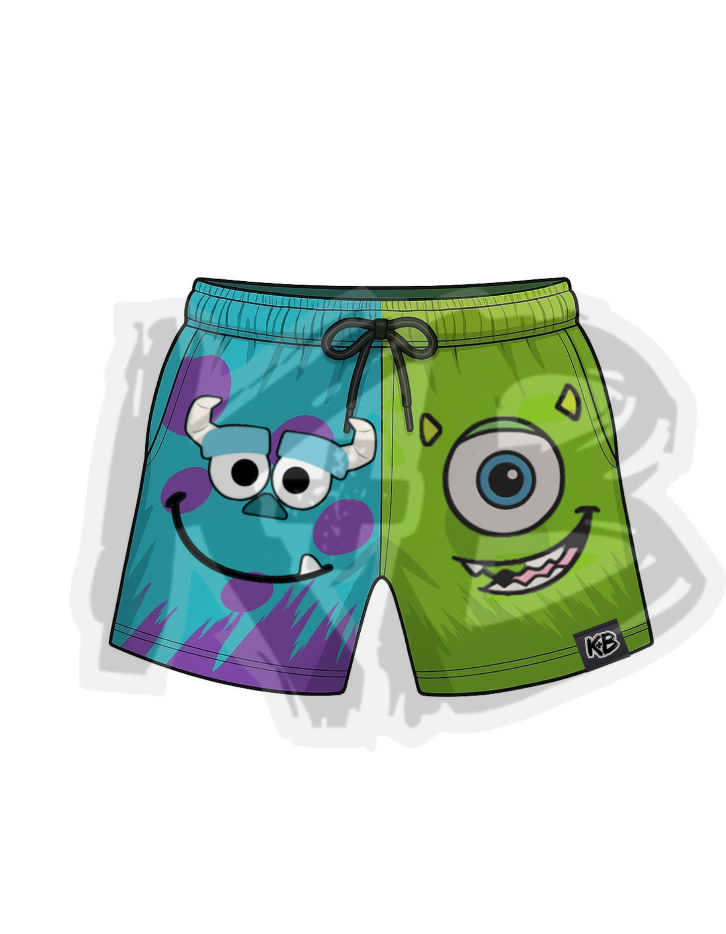 K+B Mesh Shorts Dots/Eye