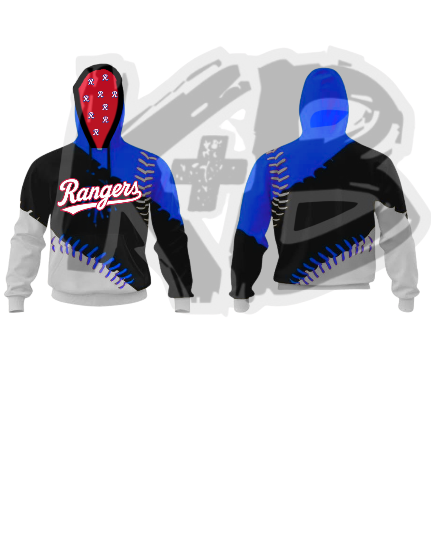 CR Hoodie seams
