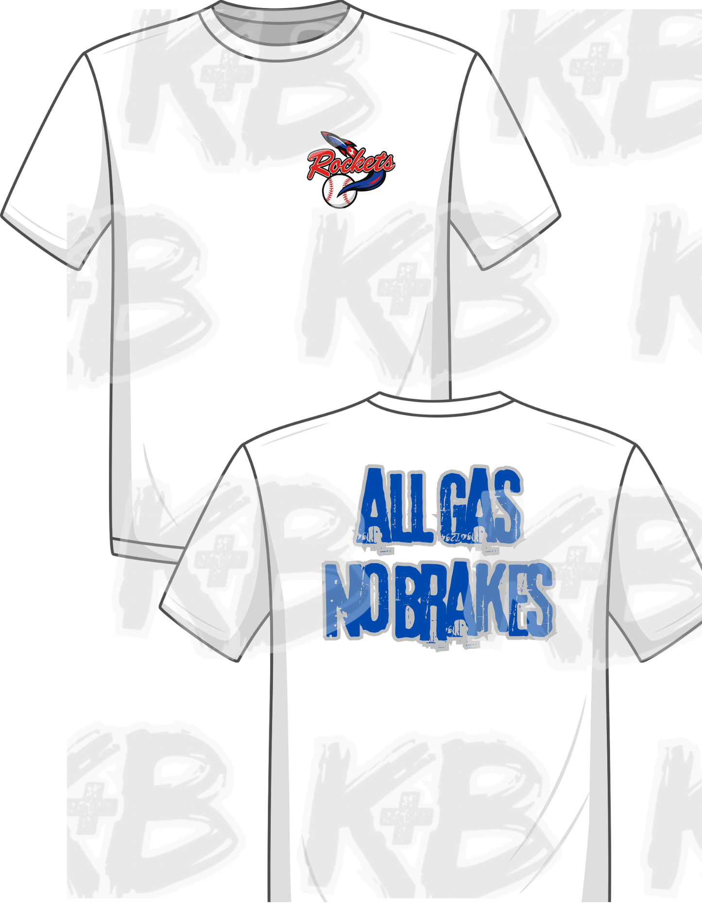 SCR all gas. No brakes