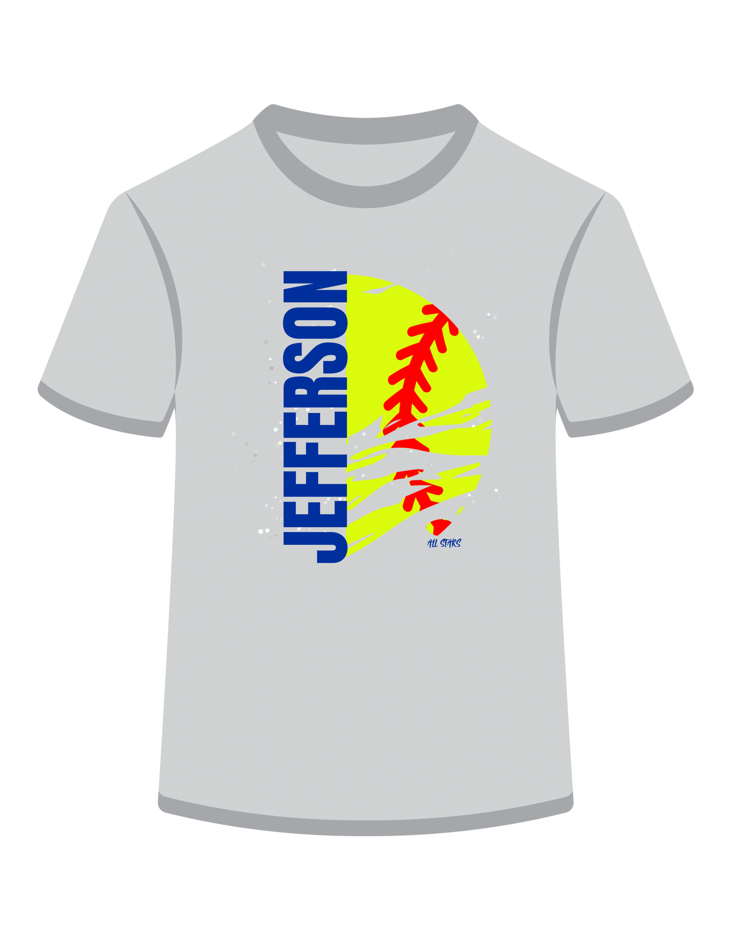 All Stars Jefferson Faded Softball 2025