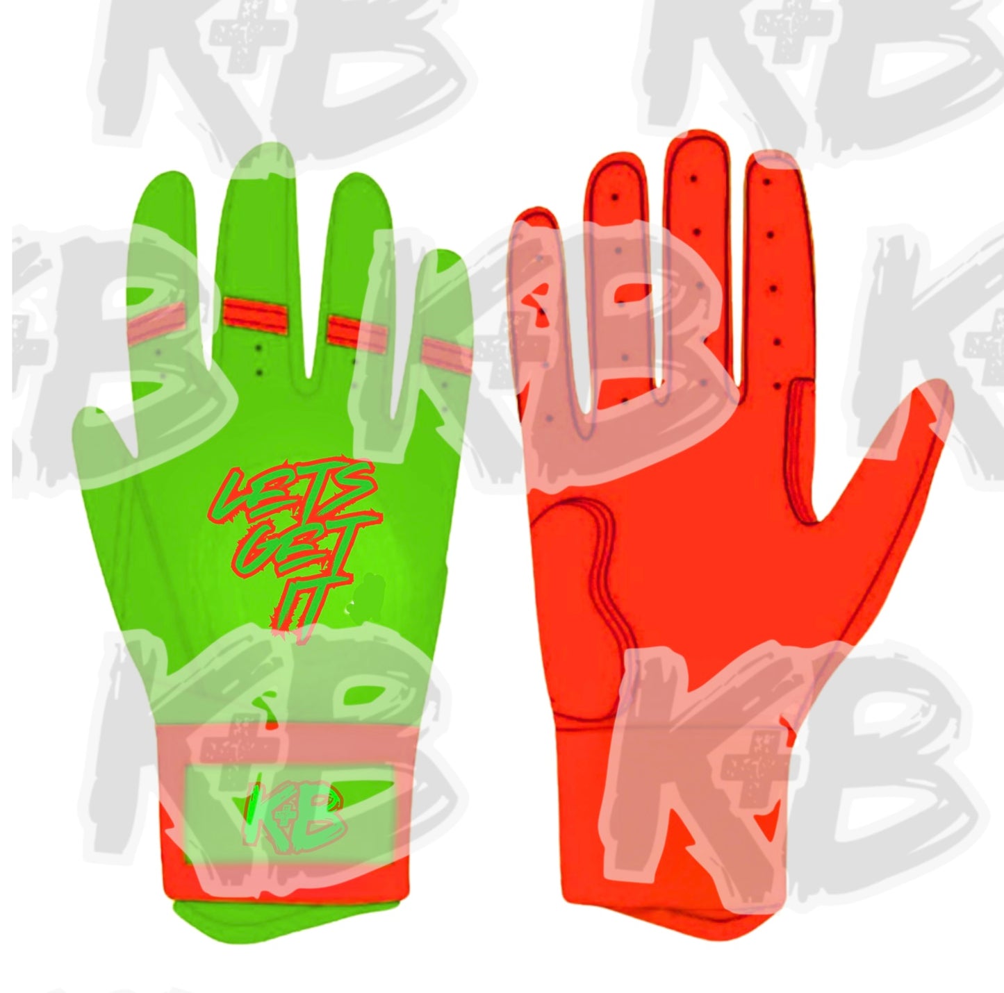 K+B Batting Gloves