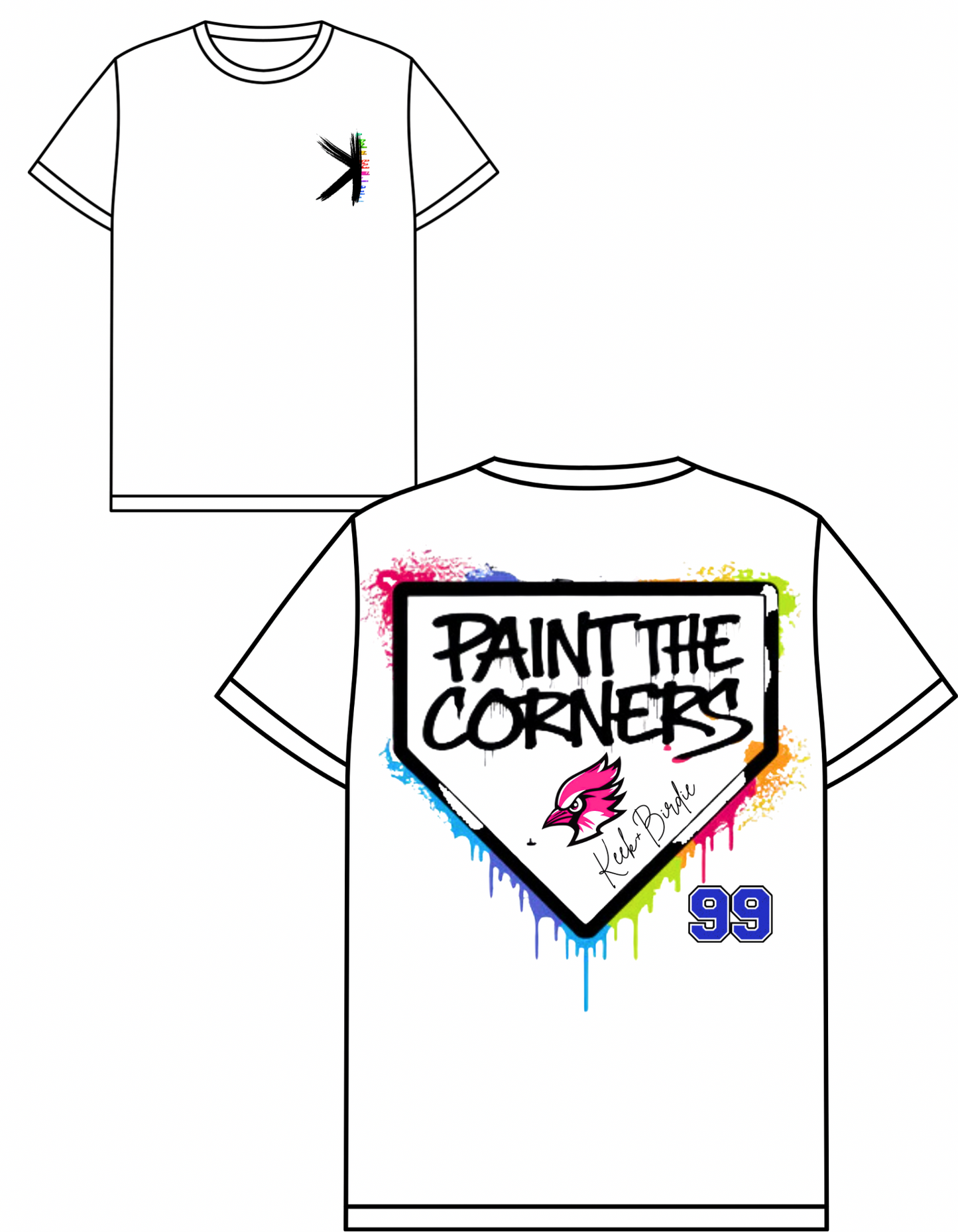 Paint the Corners/Bluejays