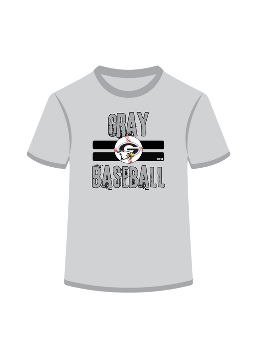 Vintage Gray Baseball
