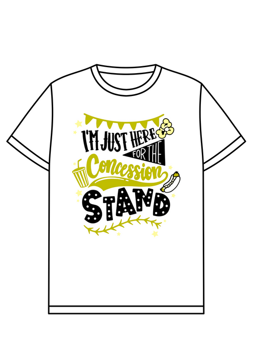 Just here for the concession stand