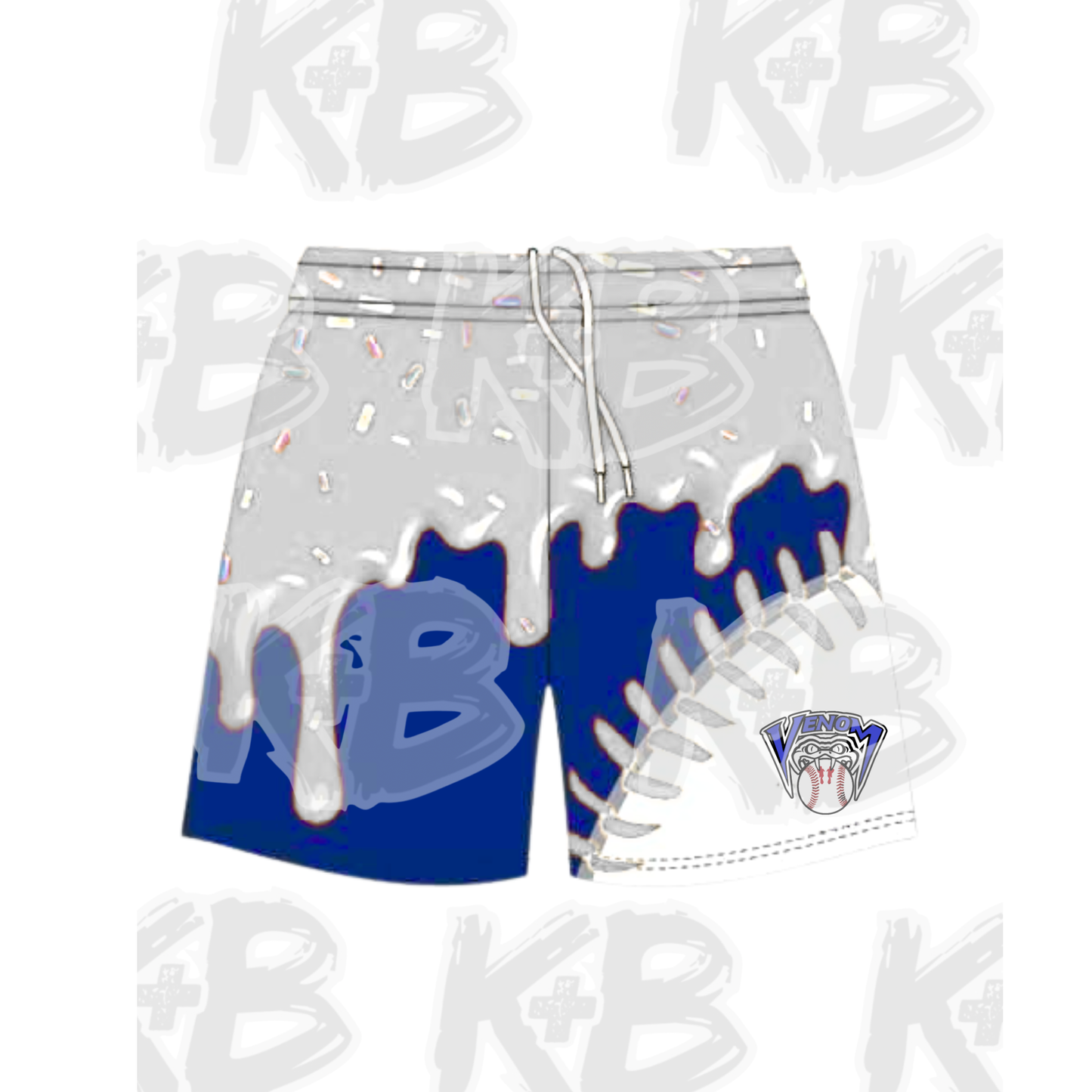 VV shorts drippy seams