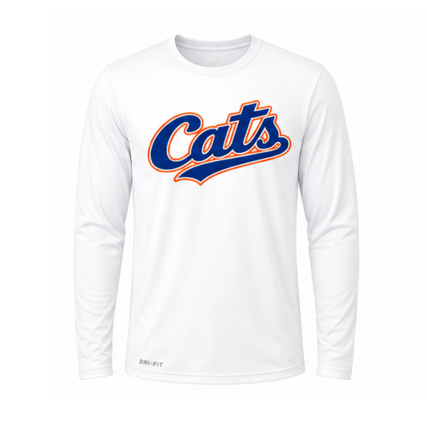 Cats traditional white long sleeve