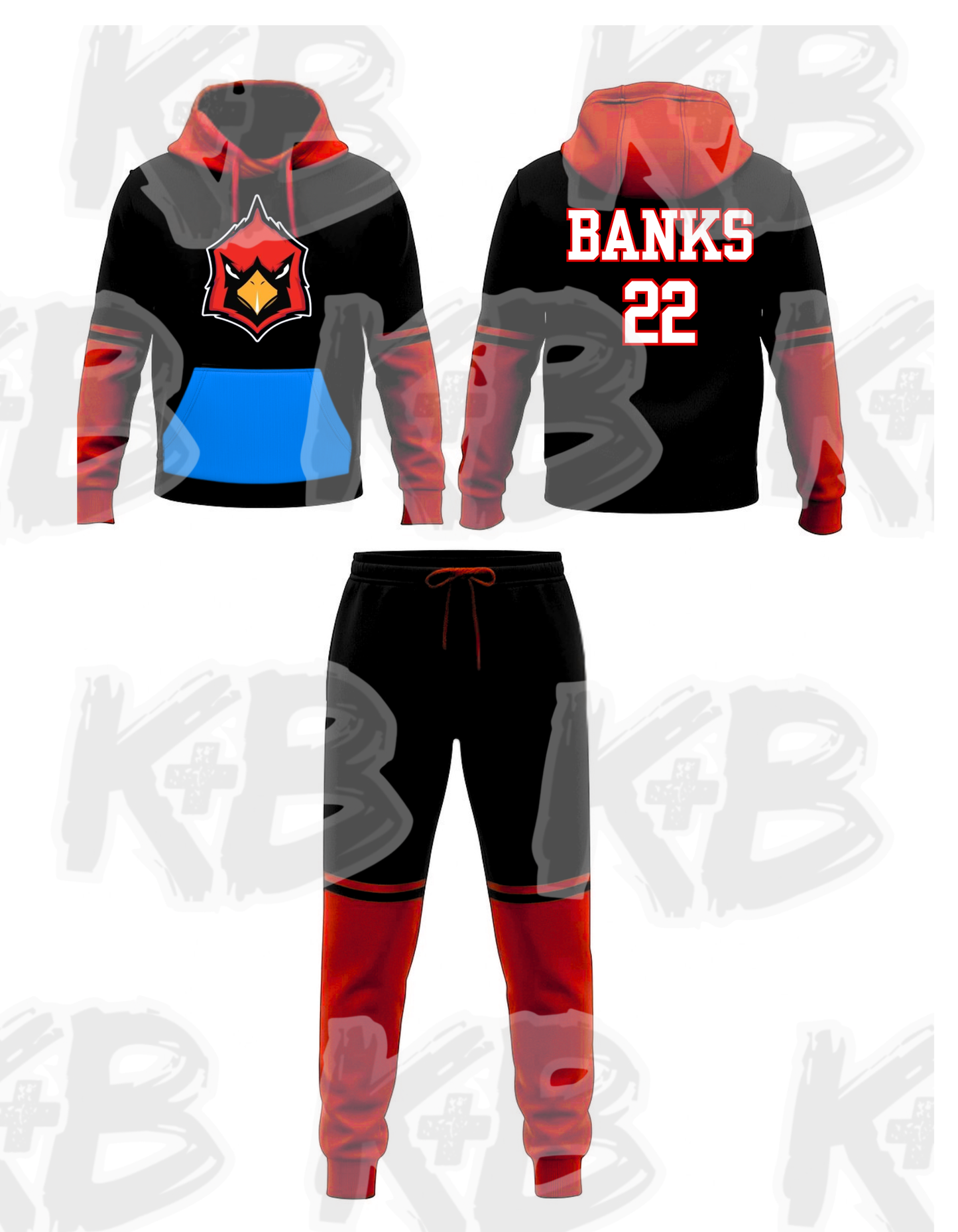 Cardinals Hoodie/Jogger Set