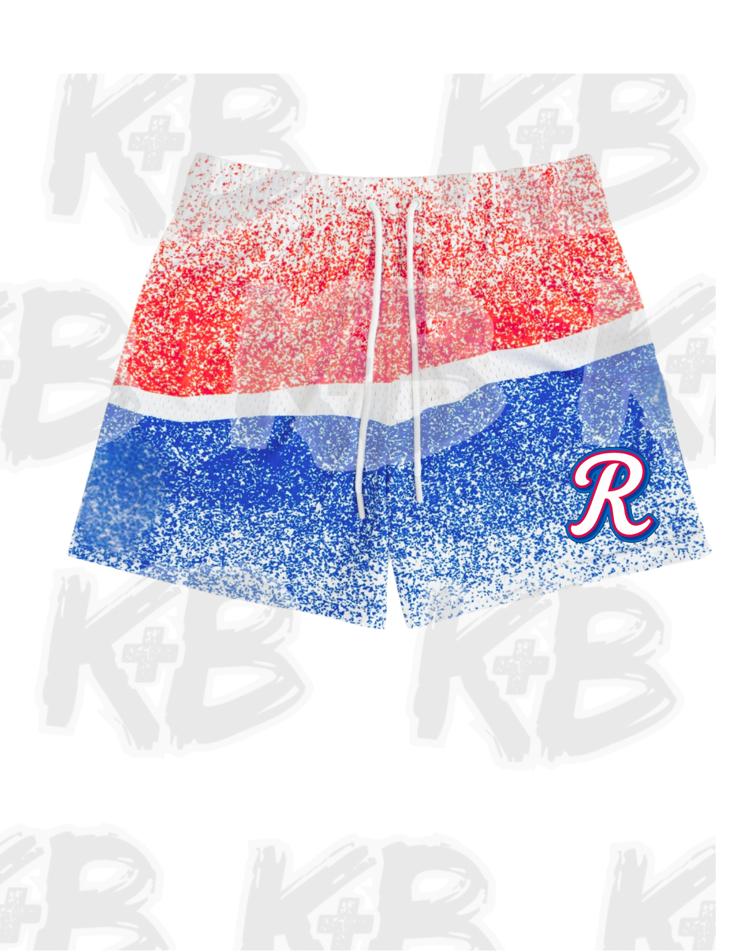 CR Shorts spray paint