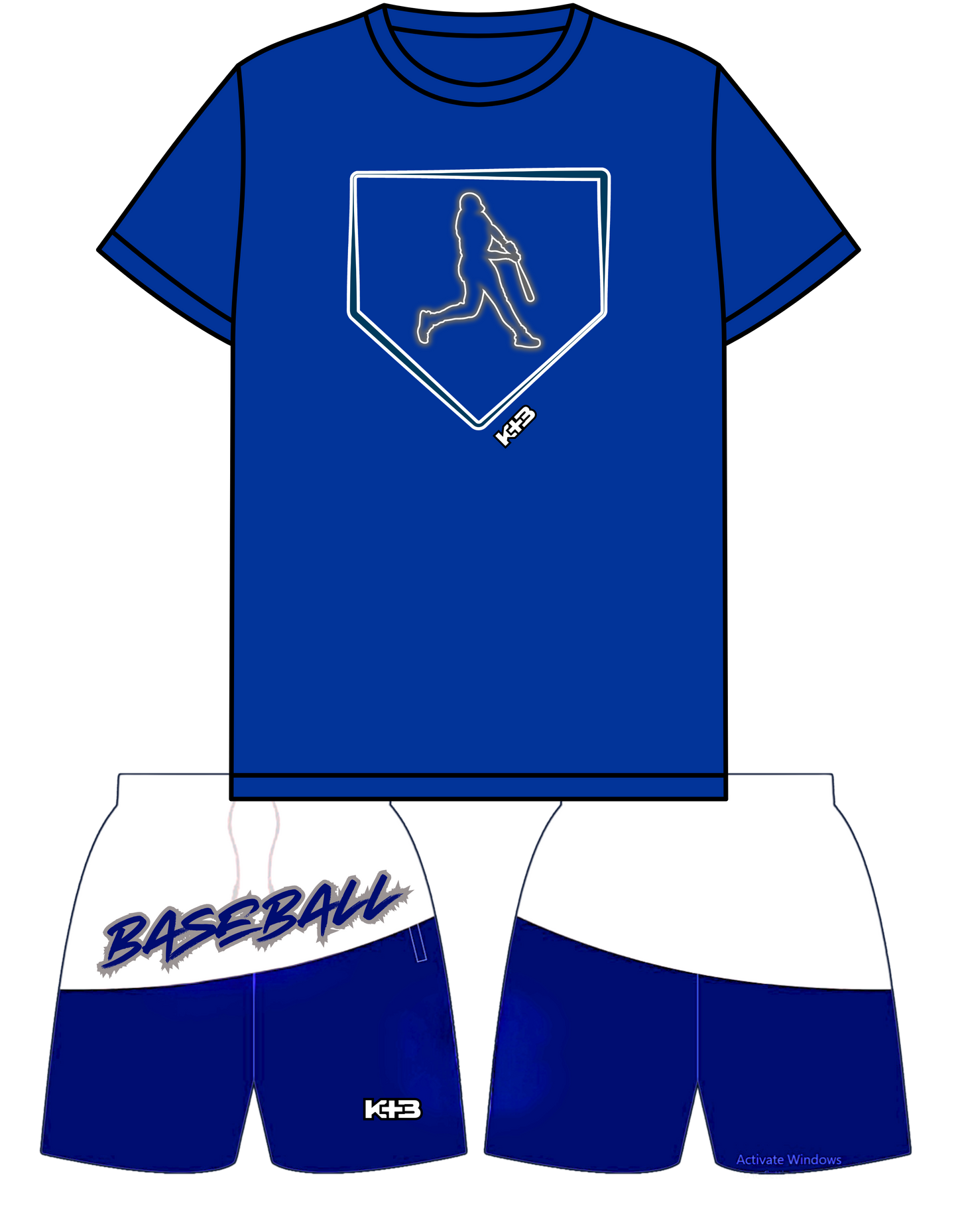 Baseball Batter/Plate Sets