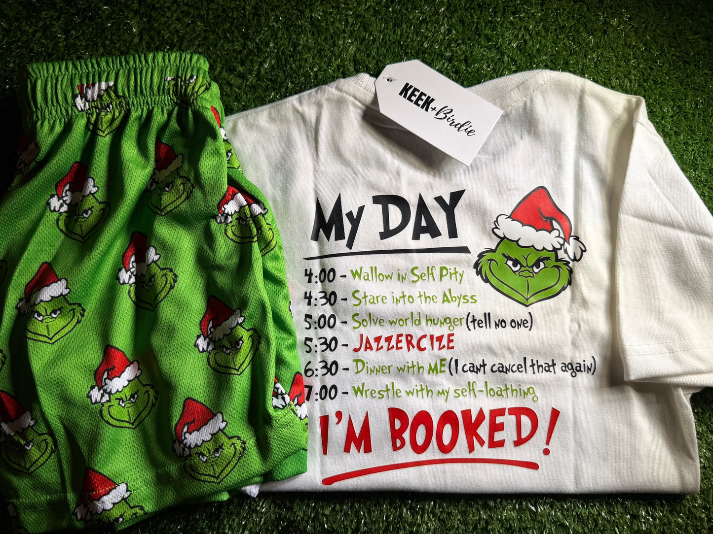 KB grinch DTF set with liner RTS